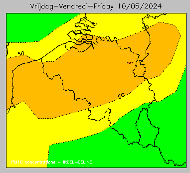 Forecast day0 Belgium