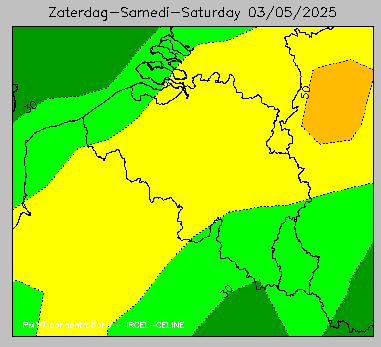 Forecast day1 Belgium