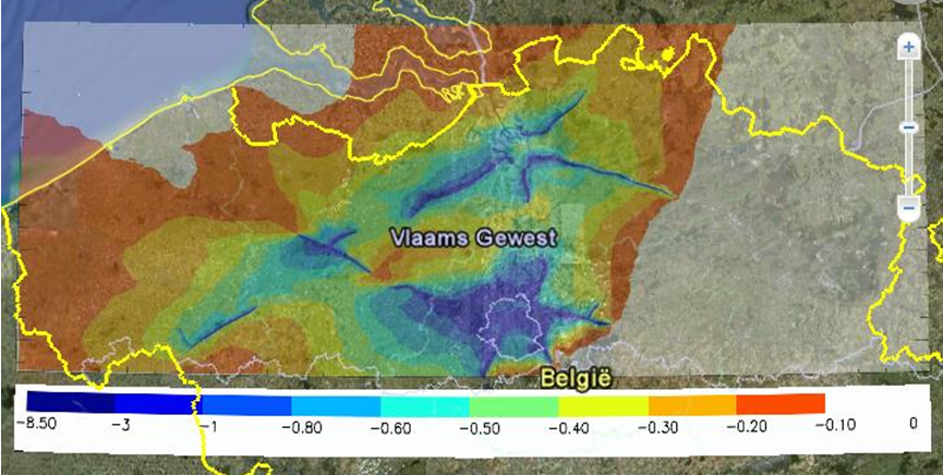 Invloed SMOG90-maatregel op PM2.5