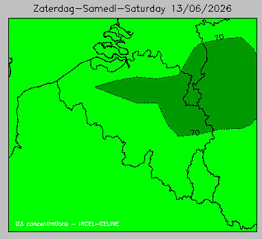 Forecast day1 Belgium