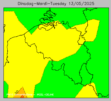 Forecast day1 Belgium