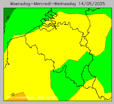 Forecast day2 Belgium